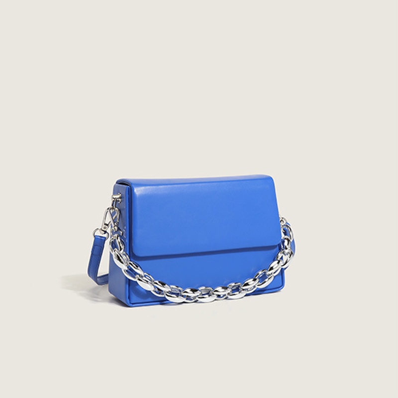 Túi Đeo Chéo Dây Xích Dáng Vuông Nhỏ Phong Cách Phương Tây Thời Trang Cao Cấp Cho Nữ