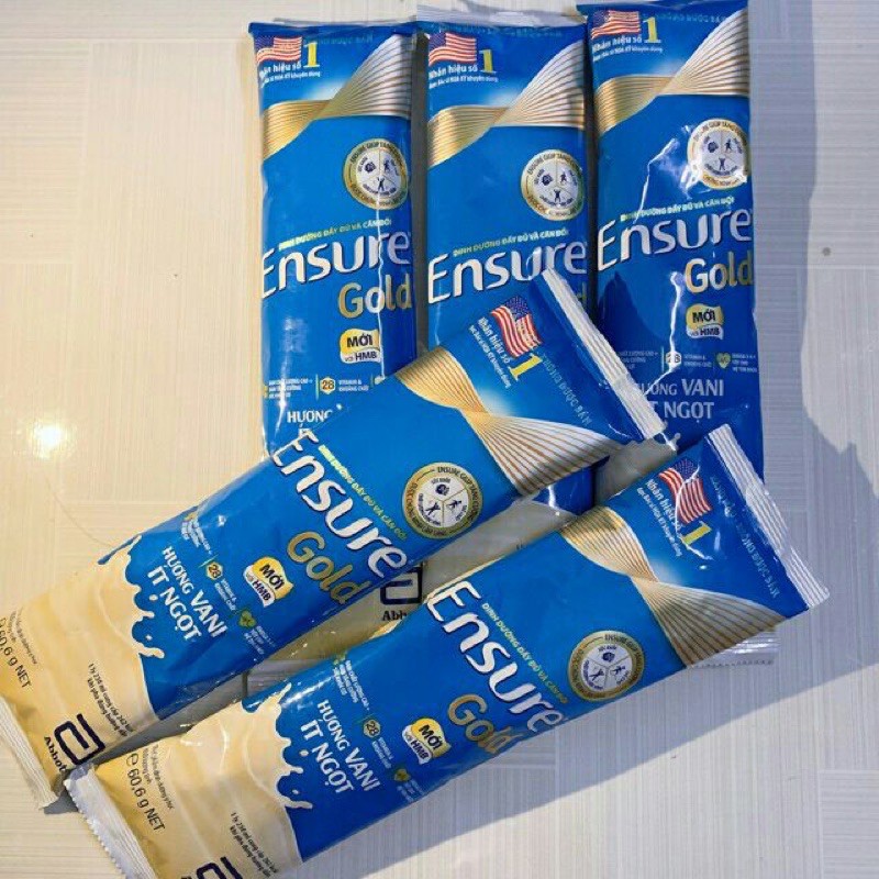 Gói sữa Ensure hương vani 60.1 g