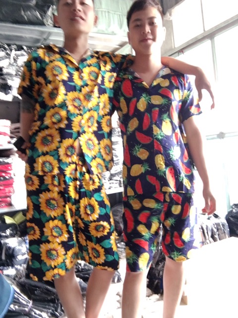 Bộ sơ mi hoa quả cực đẹp ( kèm ảnh thật) | BigBuy360 - bigbuy360.vn