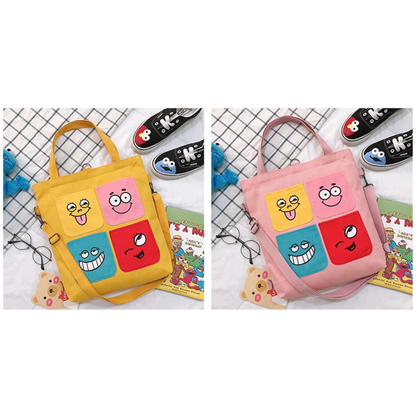 TÚI TOTE BỐN MẶT CƯỜI
