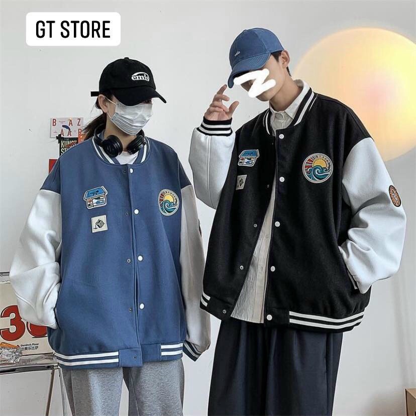 ÁO KHOÁC NỈ BOMBER UNISEX NAM NỮ FORM RỘNG THỜI TRANG HOTTREND CHO CÁC BẠN TRẺ NEWW MIDU FASHION