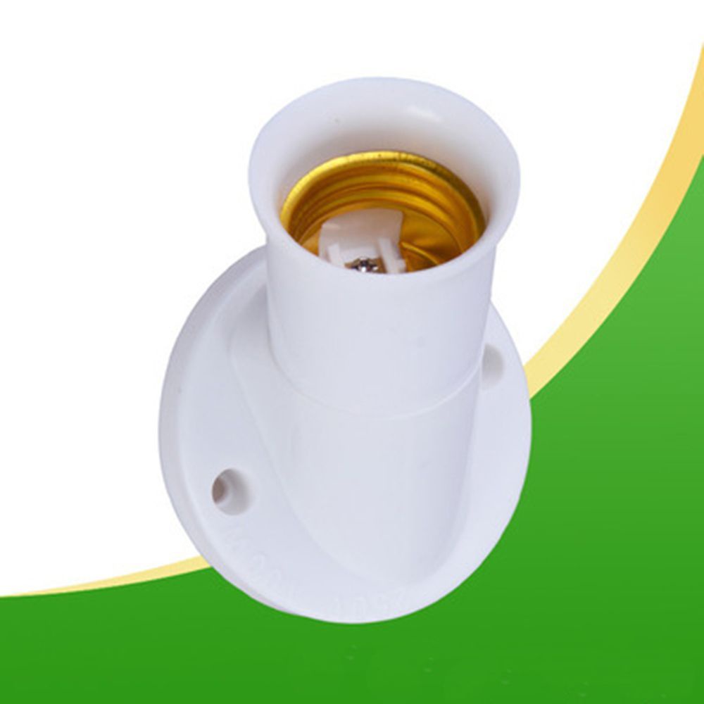 YIYU Đui đèn E27 gắn tường bằng nhựa 250V 6A chất lượng cao