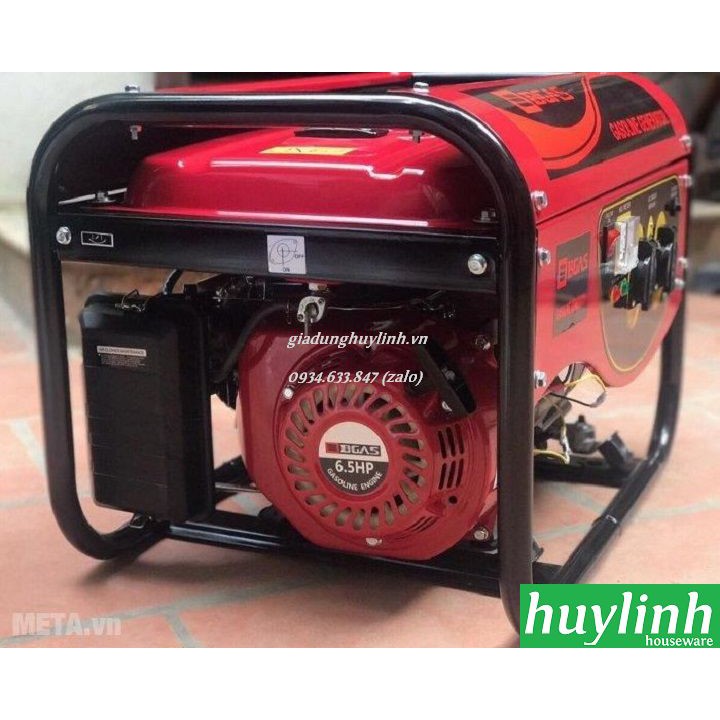 Máy phát điện chạy xăng Bgas BGA2500G - 2.2 KVA