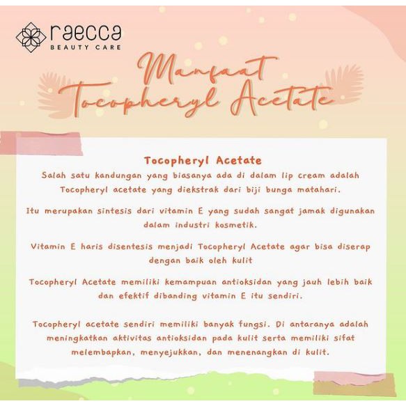 (hàng Mới Về) Serum Raeca Dưỡng Ẩm Môi Tự Nhiên Màu Sắc | BigBuy360 - bigbuy360.vn