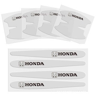 Set 8 Miếng Dán Trong Suốt Bảo Vệ Tay Nắm Cửa Xe Hơi