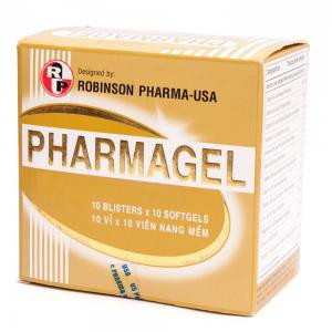 Pharmagel - Viên bổ sung Vitamin và khoáng chất hỗ trợ giúp bồi bổ sức khoẻ , tăng cường sinh lực (hộp 100 viên)