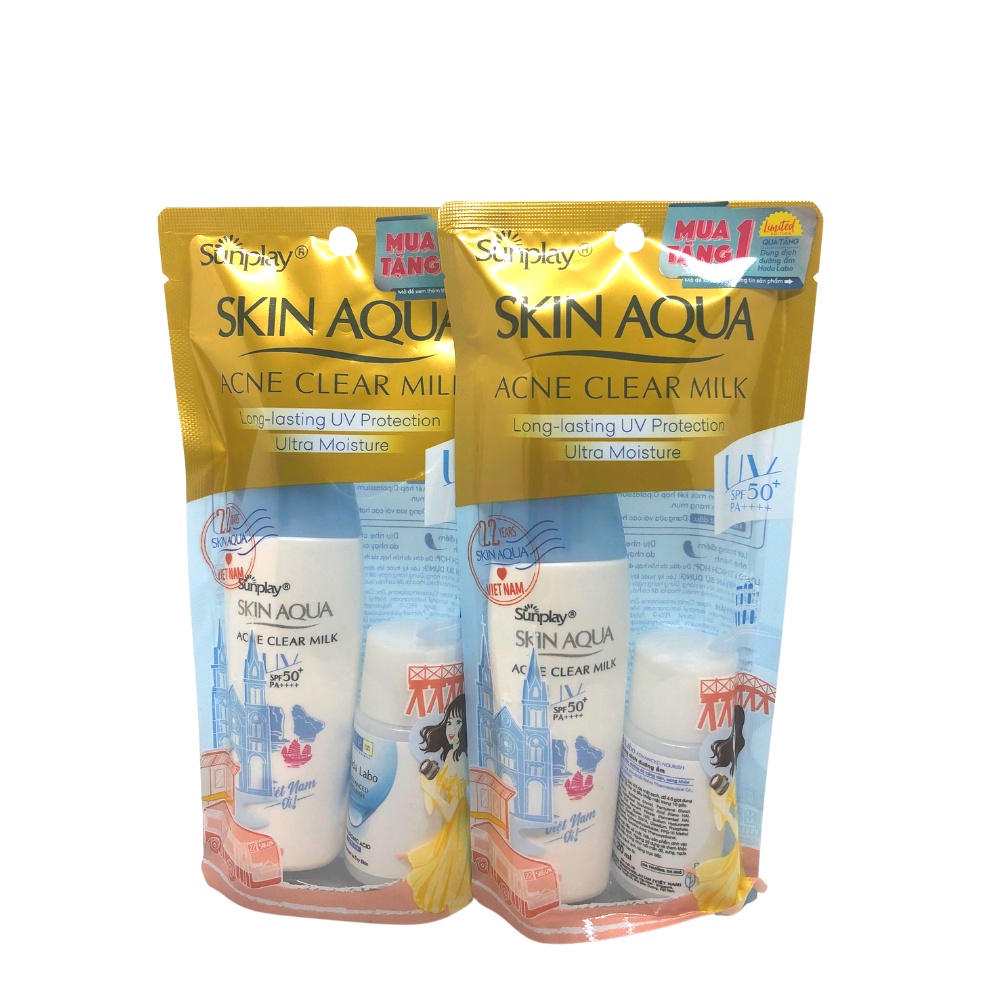 ✅(CHÍNH HÃNG) Kem Chống Nắng Dưỡng Da Ngừa Mụn Sunplay Sin Aqua SPF50 25g