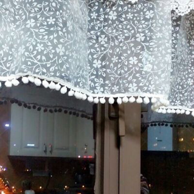 1 Mét Dây ren pompom, tua rua trang trí- Nguyên liệu handmade, dùng trong may mặc