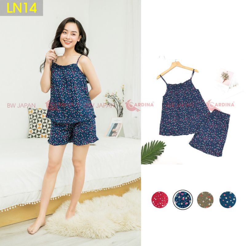 Bộ lanh đùi Cardina cao cấp- hàng VNXK Nhật- BST2021