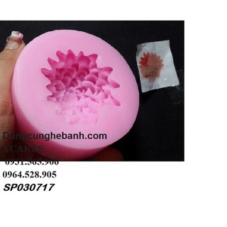 Khuôn Silicon Hoa Cúc Thược Dược