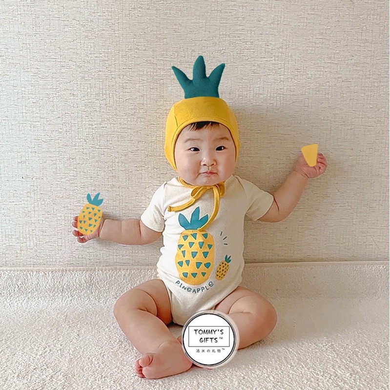 DỨA Body tặng mũ cho bé
