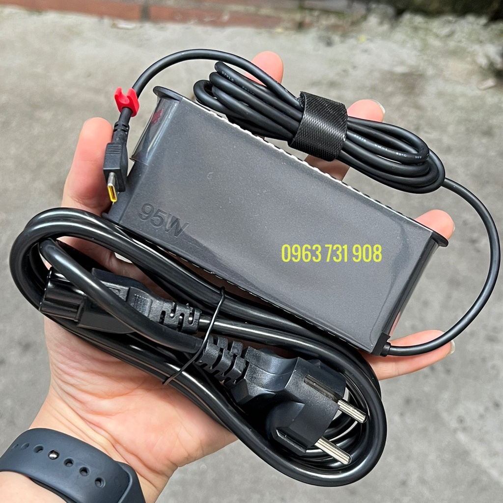 Sạc laptop Lenovo USB Type C 95W zin bóc máy