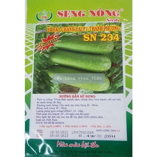 Hạt giống bí đao chanh