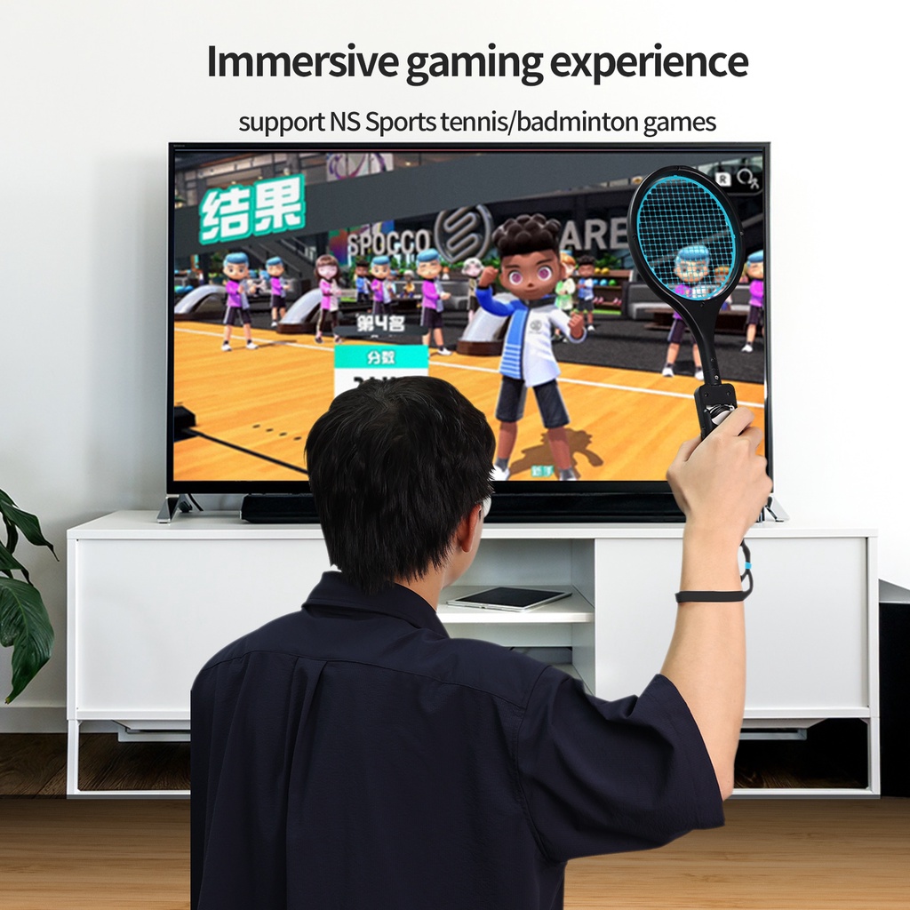 Vợt tennis/ cầu lông IINE Nintendo GEN2 màu đỏ + xanh dương