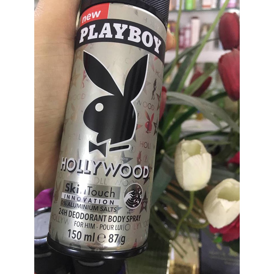 Chai xịt khử mùi toàn thân  Playboy