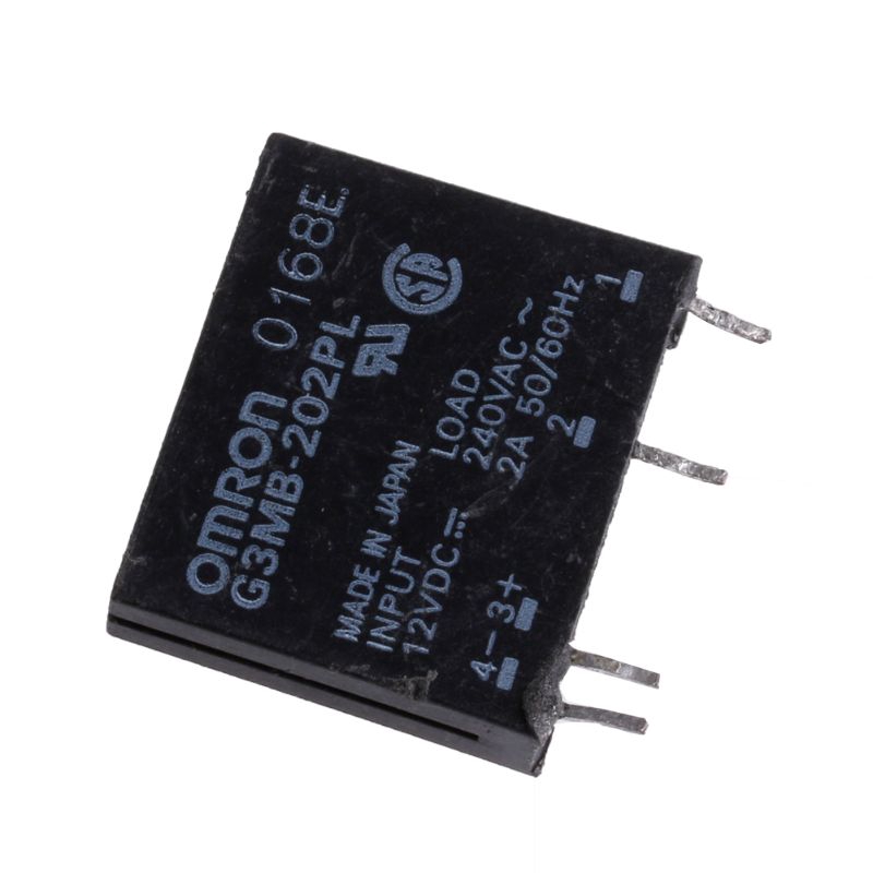 Rơ-le thể rắn G3MB-202PL DC-AC PCB SSR IN 12V DC OUT 240V AC 2A chất lượng cao