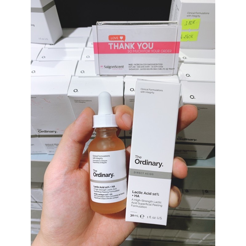 Tinh chất tẩy tế bào chết The Ordinary Lactic Acid 10% + HA ( 30mL ) | BigBuy360 - bigbuy360.vn