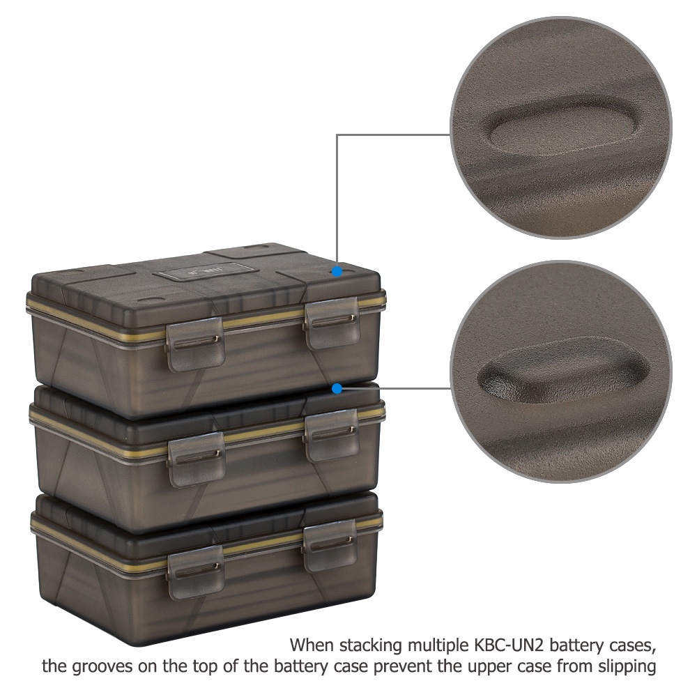 Kiwifotos Hộp Đựng Pin Máy Ảnh & Hộp Đựng Thẻ Nhớ SD XQD Micro SD Cho Pin Sony NP-FW50 NP-FZ100 NP-W126S NP-T125 NP-W235 LP-E6 LP-E6N LP-E8 LP-E17 EN-EL14A EN-EL15 BLN-1 DMW-BLF19 DMW-BLG10 DMW-BLC12