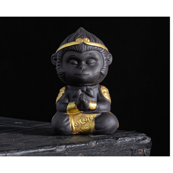 Tượng gốm tôn ngộ không cỡ lớn giá rẻ nhất- Tương khỉ tề thiên đại thánh siêu rẻ