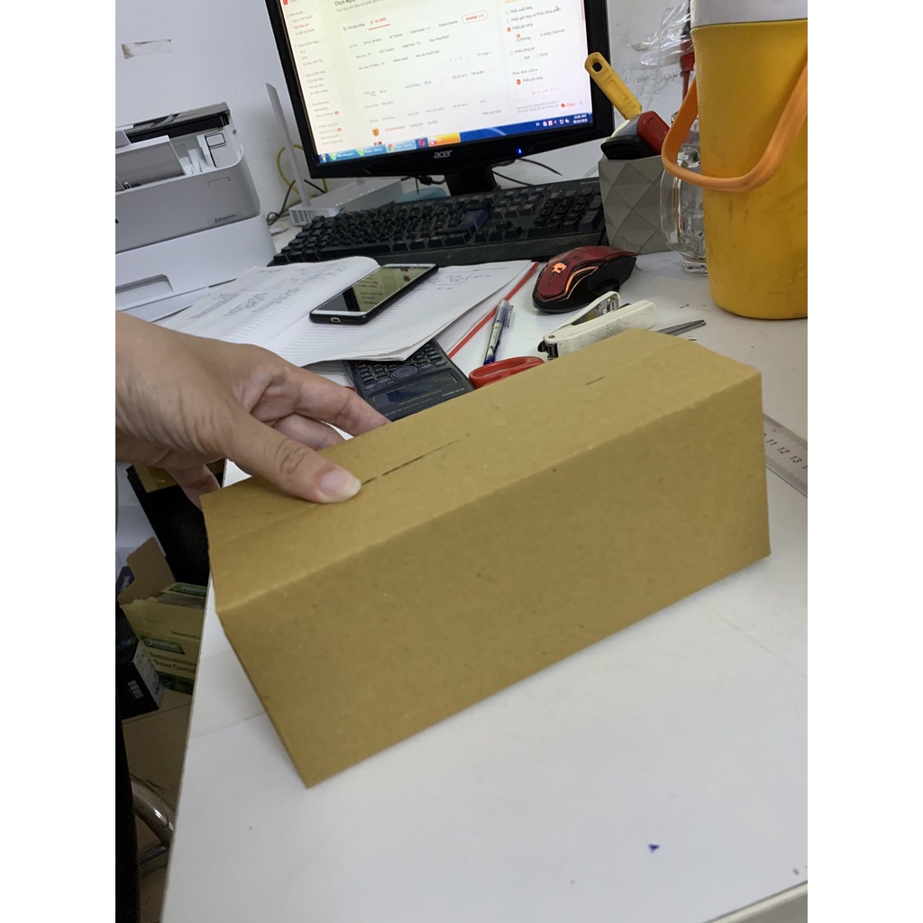 Bộ 10 Hộp Carton 20x8x8 Cm Thùng Carton Giá rẻ