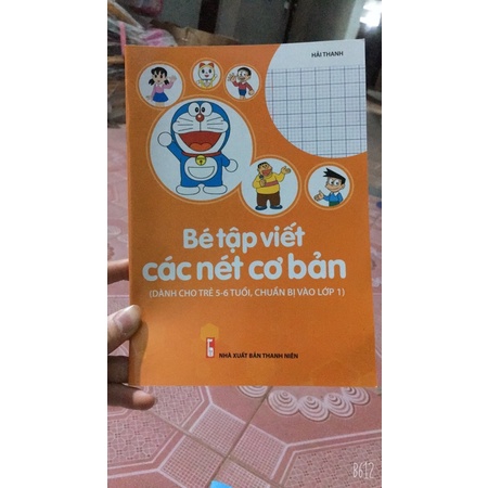 bé tập viết nét cơ bản dành cho trẻ 5-6 tuổi chuẩn bị vào lớp một