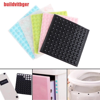 (Hàng Mới Về) Set 100 Miếng Đệm Cao Su Dán Tường Chống Va Chạm Tiện Dụng