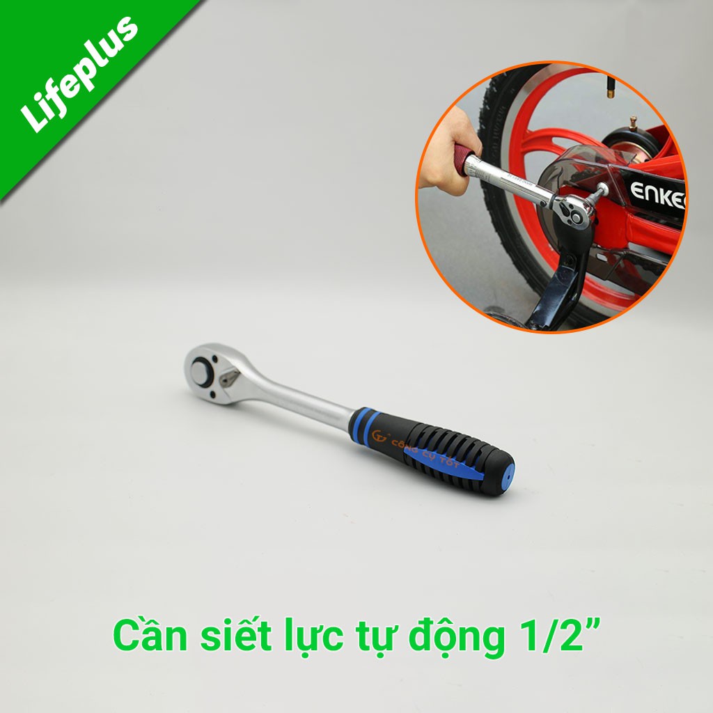 Cần siết lực tự động 1/2inch của TOP cán bọc nhựa