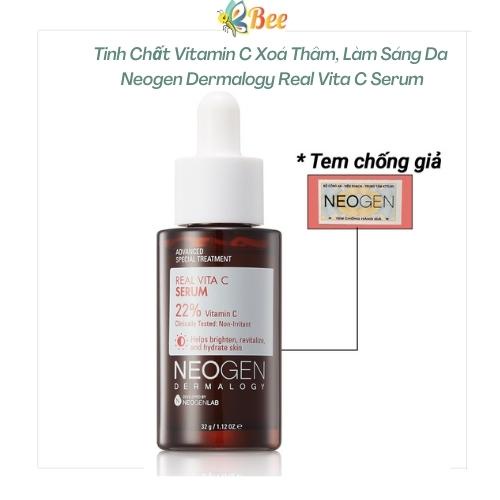 Tinh Chất Vitamin C Xoá Thâm, Làm Sáng Da Neogen Dermalogy Real Vita C Serum 32g