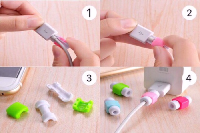 Nút bảo vệ dây sạc , tai nghe dt | BigBuy360 - bigbuy360.vn