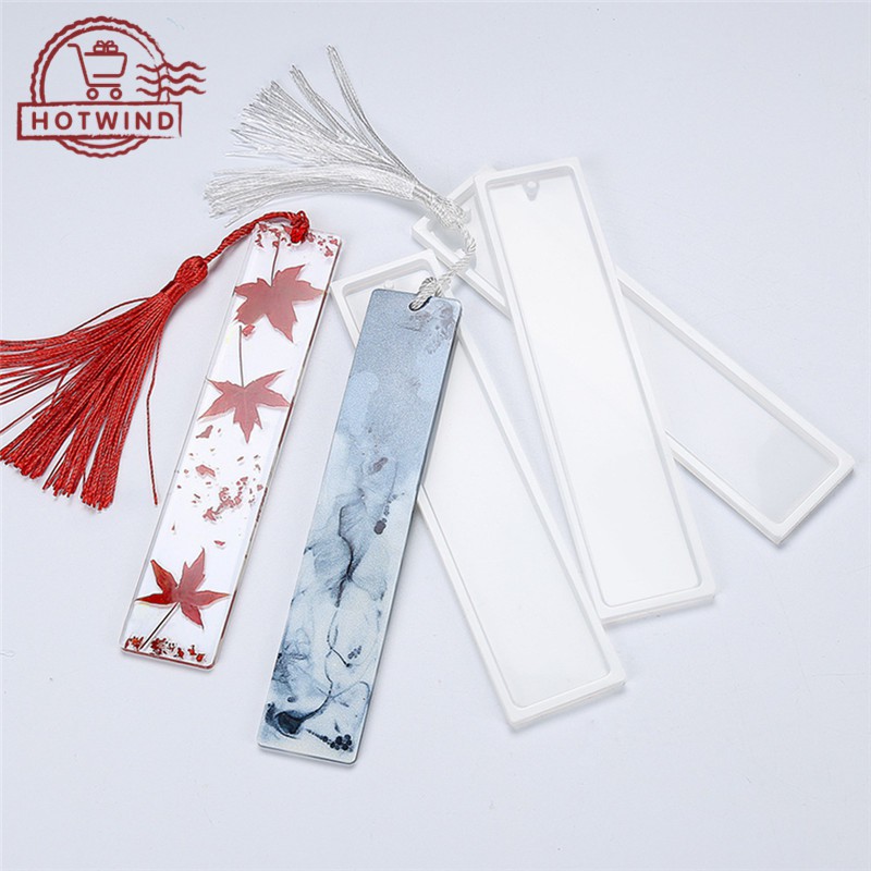 Khuôn silicon trong suốt làm thẻ đánh dấu sách tiện dụng