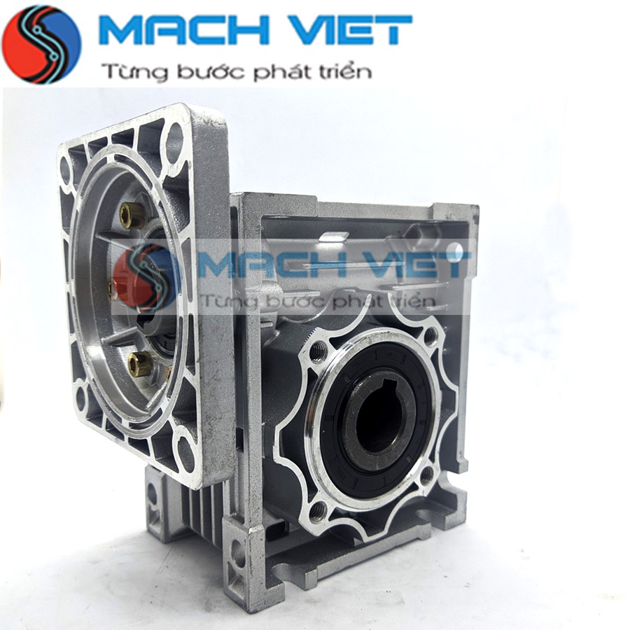 Hộp giảm tốc trục vít bánh vít NMRV 50 cho động cơ bước servo size 110