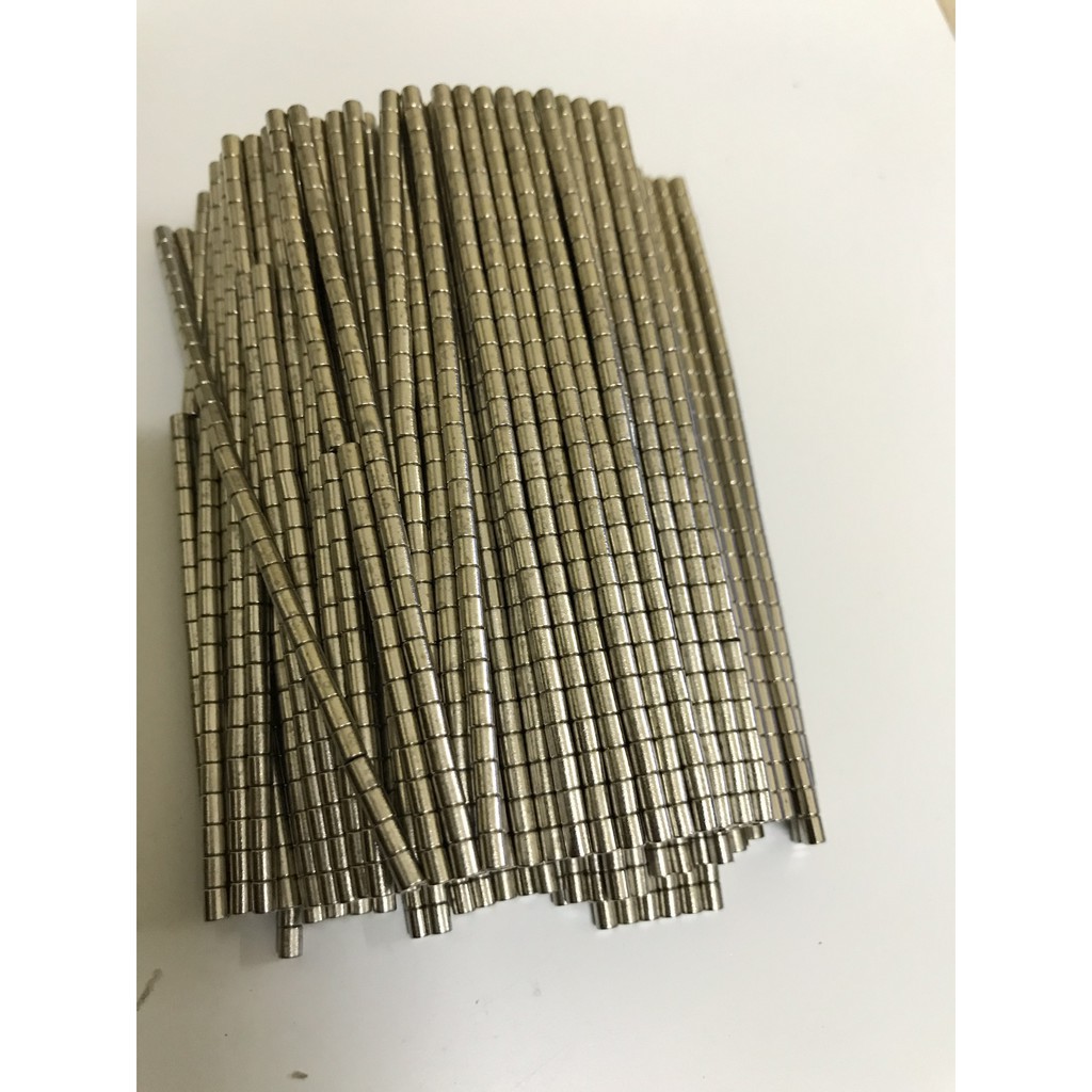 [Xả Kho 50 viên] NAM CHÂM ĐẤT HIẾM D 3*4mm, loại nam châm viên 3x4mm trắng lực hút mạnh