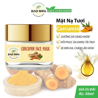 Mặt Nạ Tươi Tinh Nghệ Handmade - Da khoẻ mạnh, Sạch thâm mụn