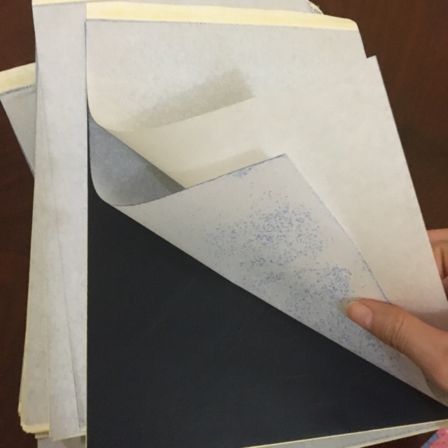 Giấy than in scan hình xăm A4