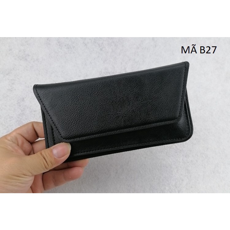 Bao da đựng điện thoại 2 ngăn Mã B27 | BigBuy360 - bigbuy360.vn
