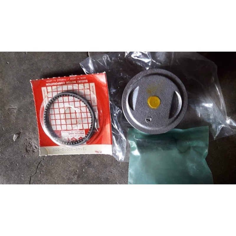 Bộ piston vs xec măng của su viva 110  thái Cos 2