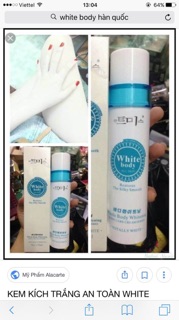 Kem dưỡng thể whtie body