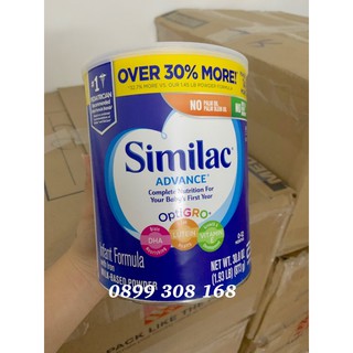 [Date 2023] Sữa bột Similac Advance size 873g mẫu mới