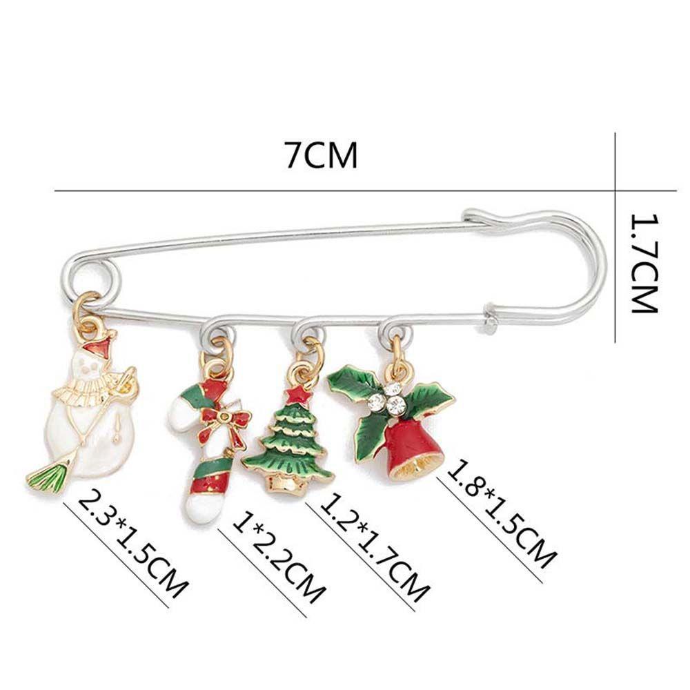 Ghim Cài Áo Hình Tuần Lộc / Ông Già Noel