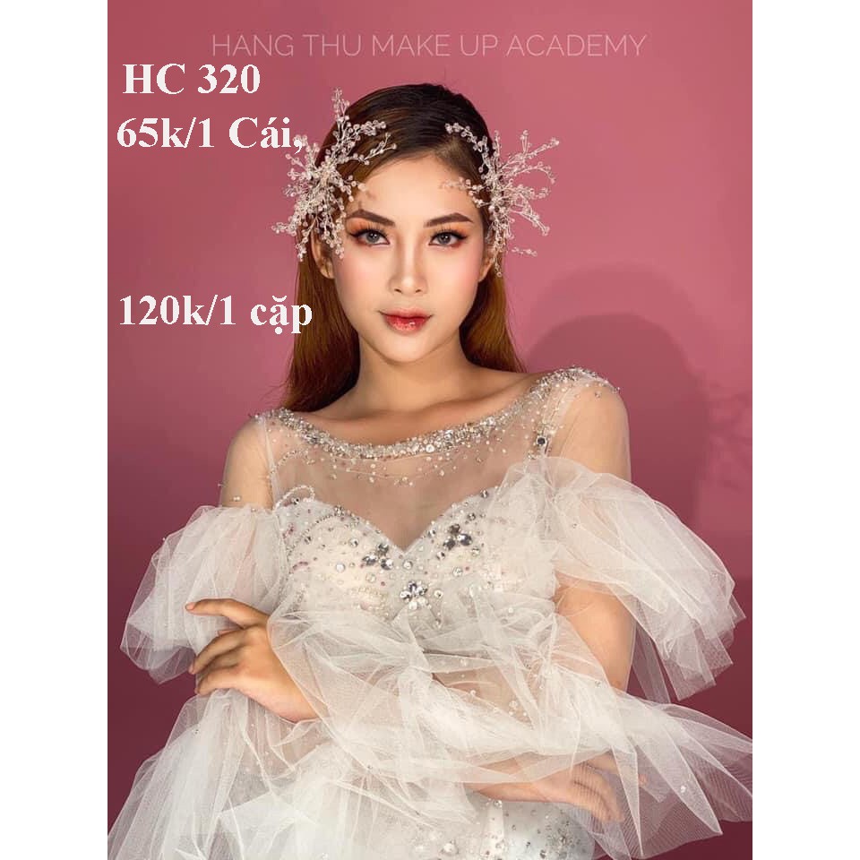 Phụ kiện cưới, hoa cài cô dâu