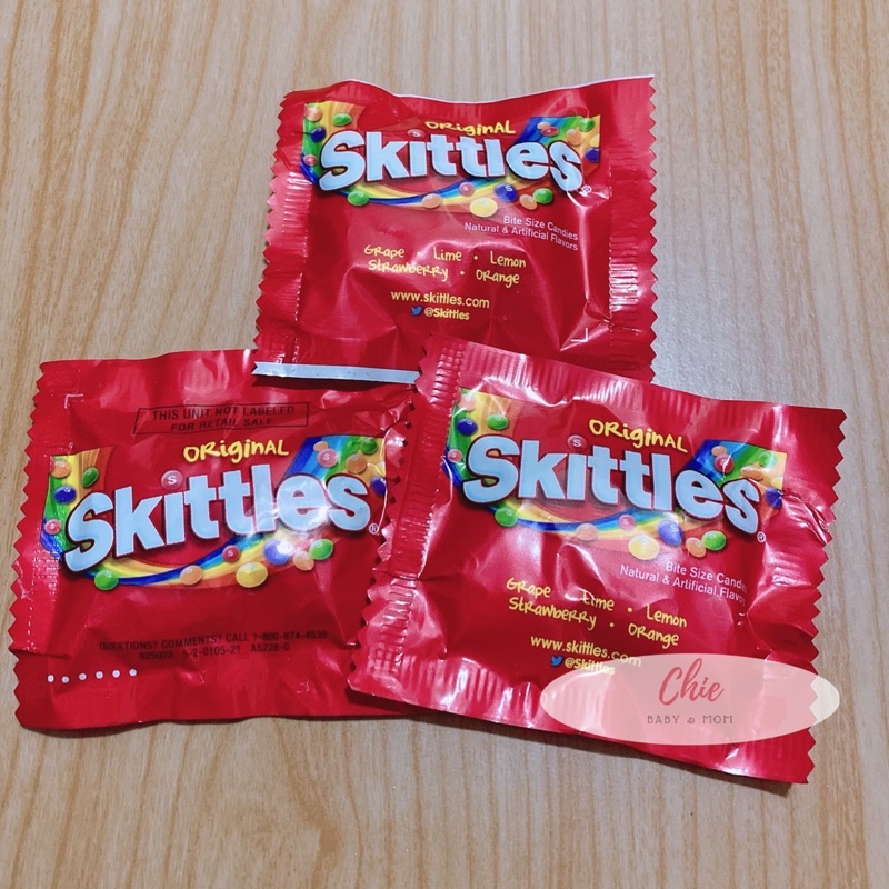 [Hàng US] Kẹo Skittles trái cây gói 15gr