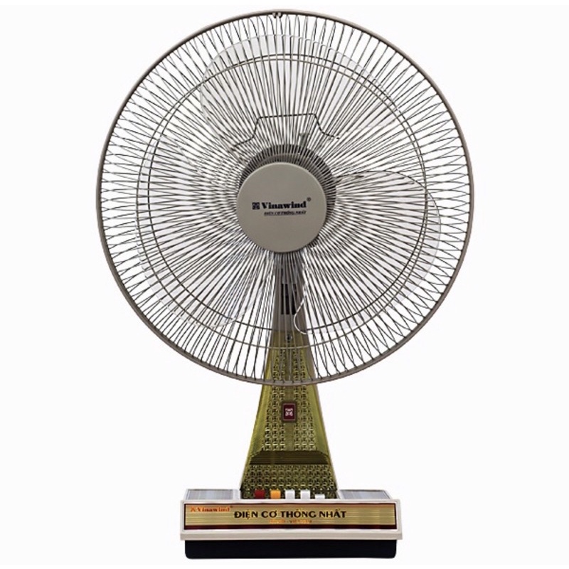 Quạt bàn thống nhất cánh 400 kiểu đèn cổ QB400C 3 tốc độ