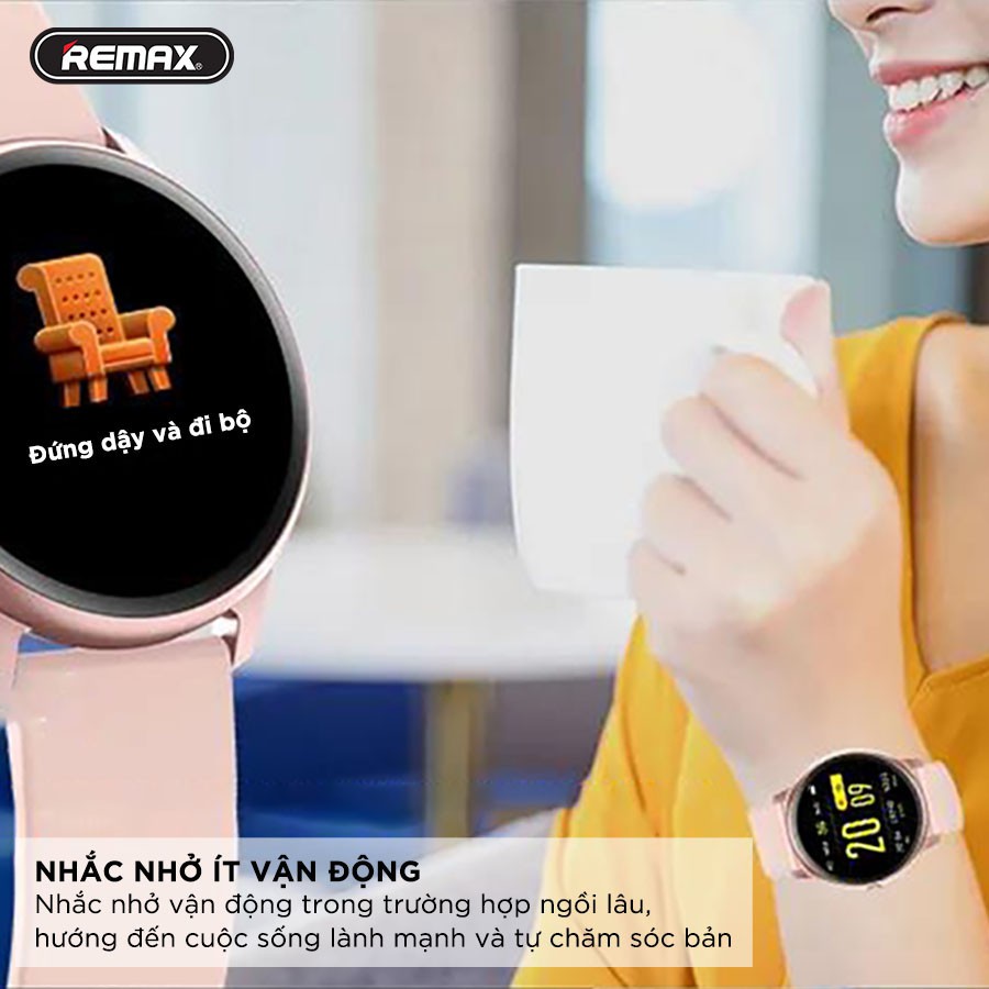 Đồng Hồ Nam Nữ Remax RL-EP09 Thông Minh Thời Trang Chống Nước Chế Độ Thao Thao Đa Năng