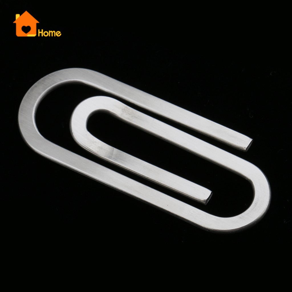 [Love_Home] Money Paper Clips Bookmark Memo Clip for Office School Supply Stationery