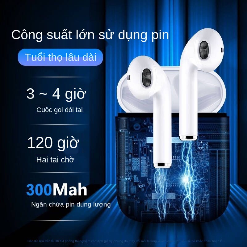 Tai nghe bluetooth không dây thế hệ 2 Huaqiangbei chất lượng cao phổ thông Xiaomi OPPO Huawei vivo vinh quang Android A