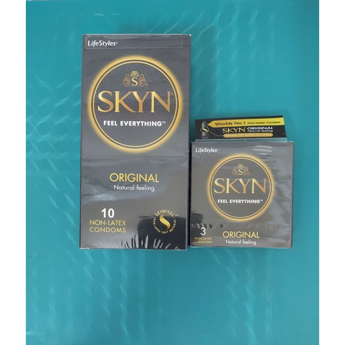 bao cao su Lifestyles SKYN Original cao cấp không mùi ,không gây dị ứng -3 bao/ 1hôp -10bao/1hôp