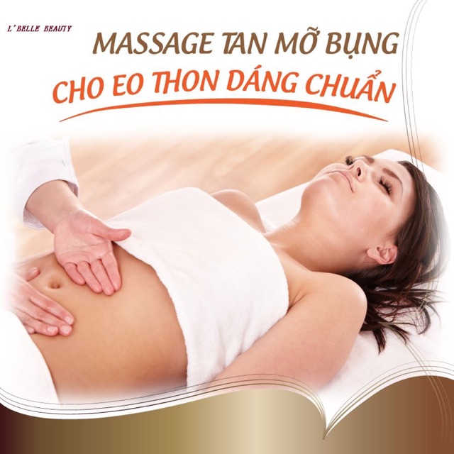 HCM Voucher massage tan mỡ bụng