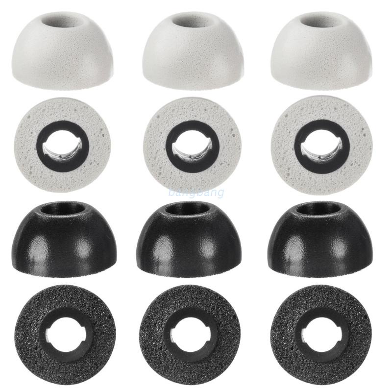 Nút bọc đầu tai nghe nhét tai màu xám đen cho Apple Airpods Pro