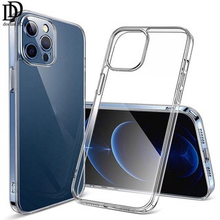 Ốp lưng trong suốt silicon dẻo cho iPhone 12 Mini 11 10 Pro XS Max X XR 8 7 6 6S Plus 5S 5 SE 2020