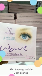 Bộ uốn mi 6d colagen Wave
